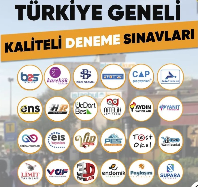 16 adet TYT DENEME KULÜBÜ - Öğrenciler için