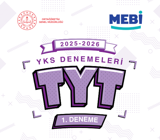 MEBİ TYT Deneme Sınavı - 1 - Ücretsiz Deneme Sınavı